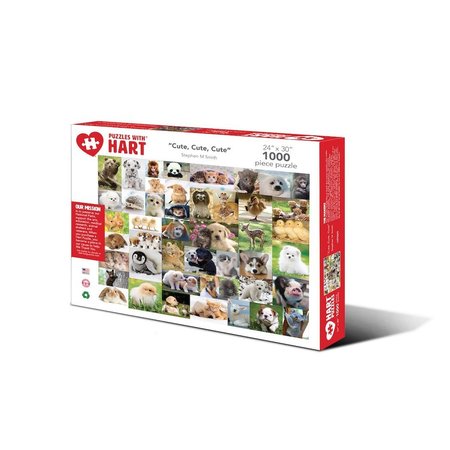 Hart Puzzles Cute, Cute, Cute by Steve Smith HP009